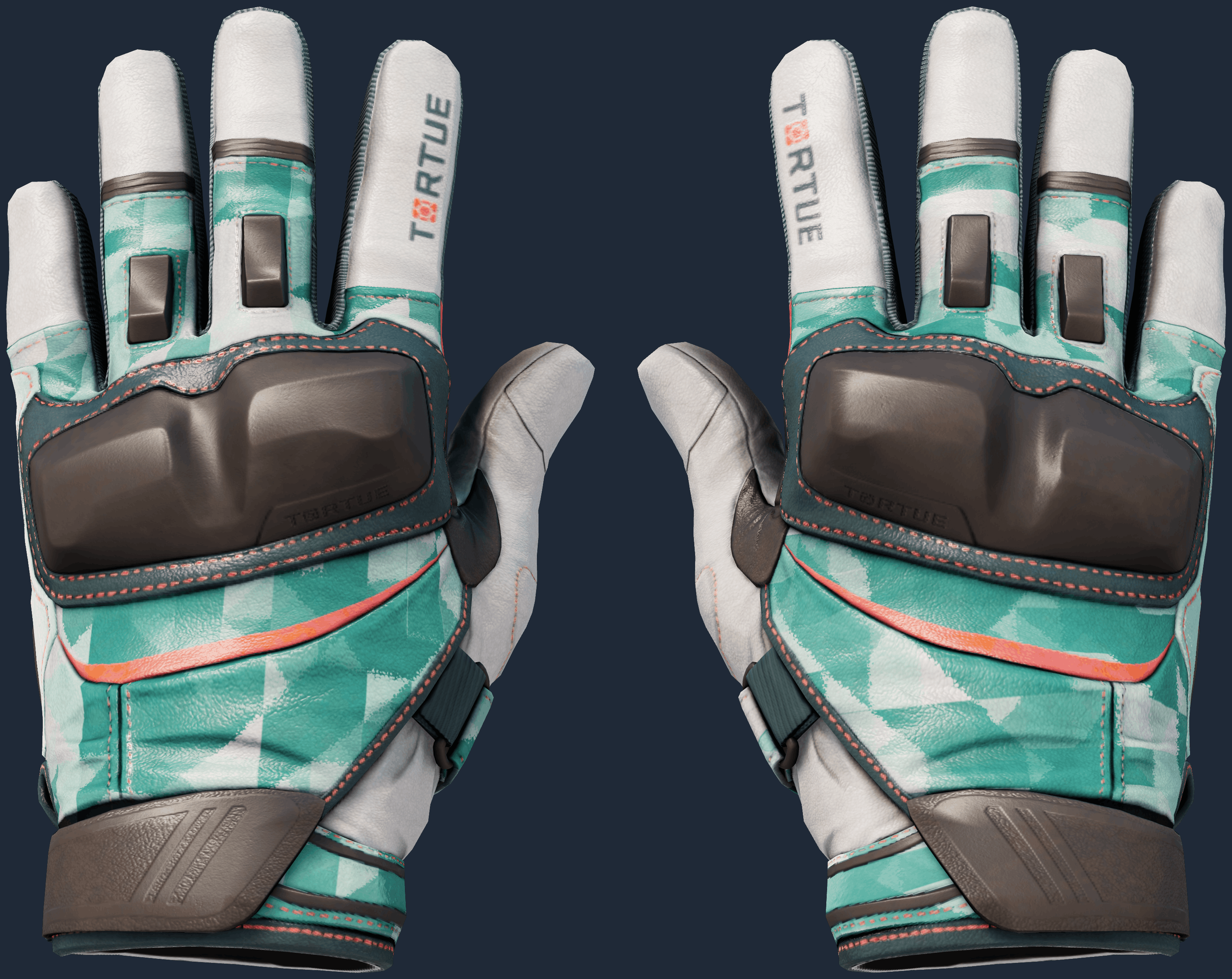 ★ Moto Gloves | Spearmint Pattern