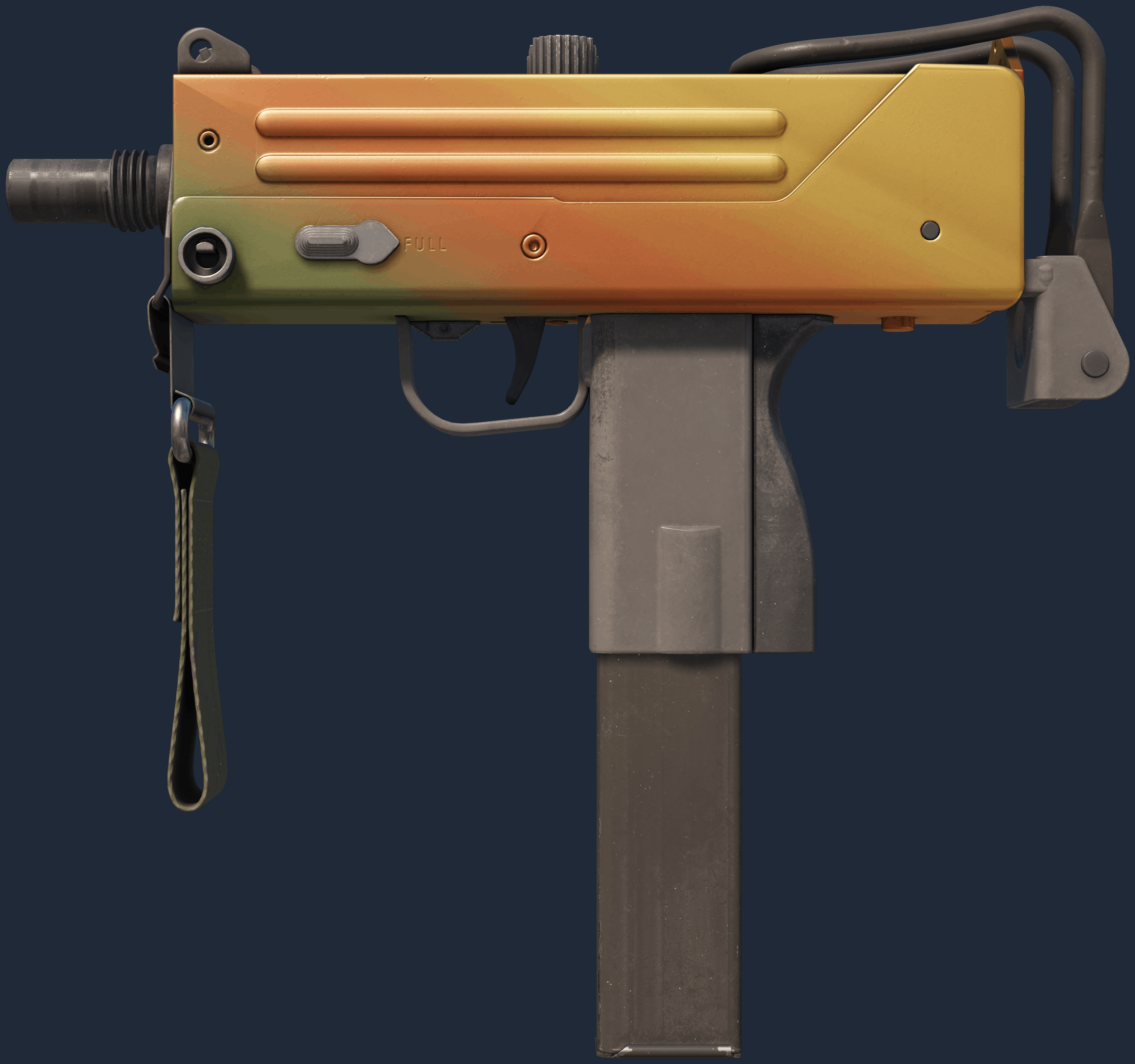 MAC-10 | Amber Fade Pattern
