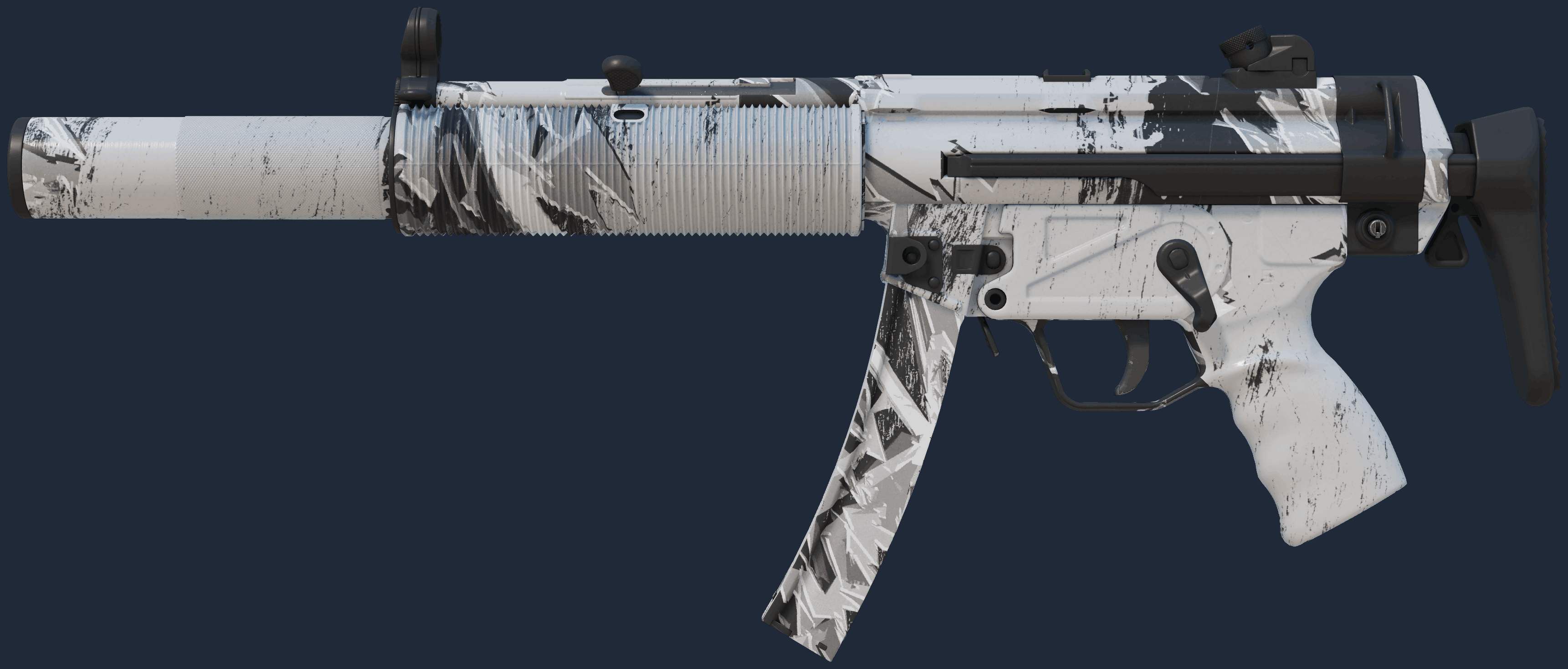 MP5-SD | Snow Splash Pattern