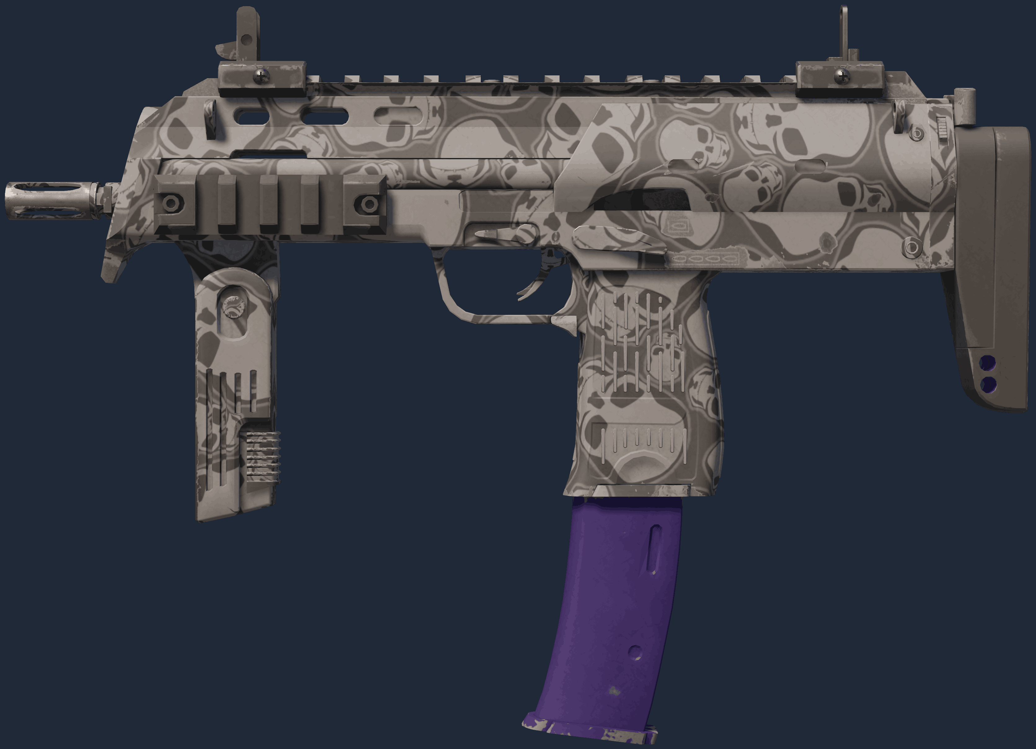 MP7 | Skulls Pattern
