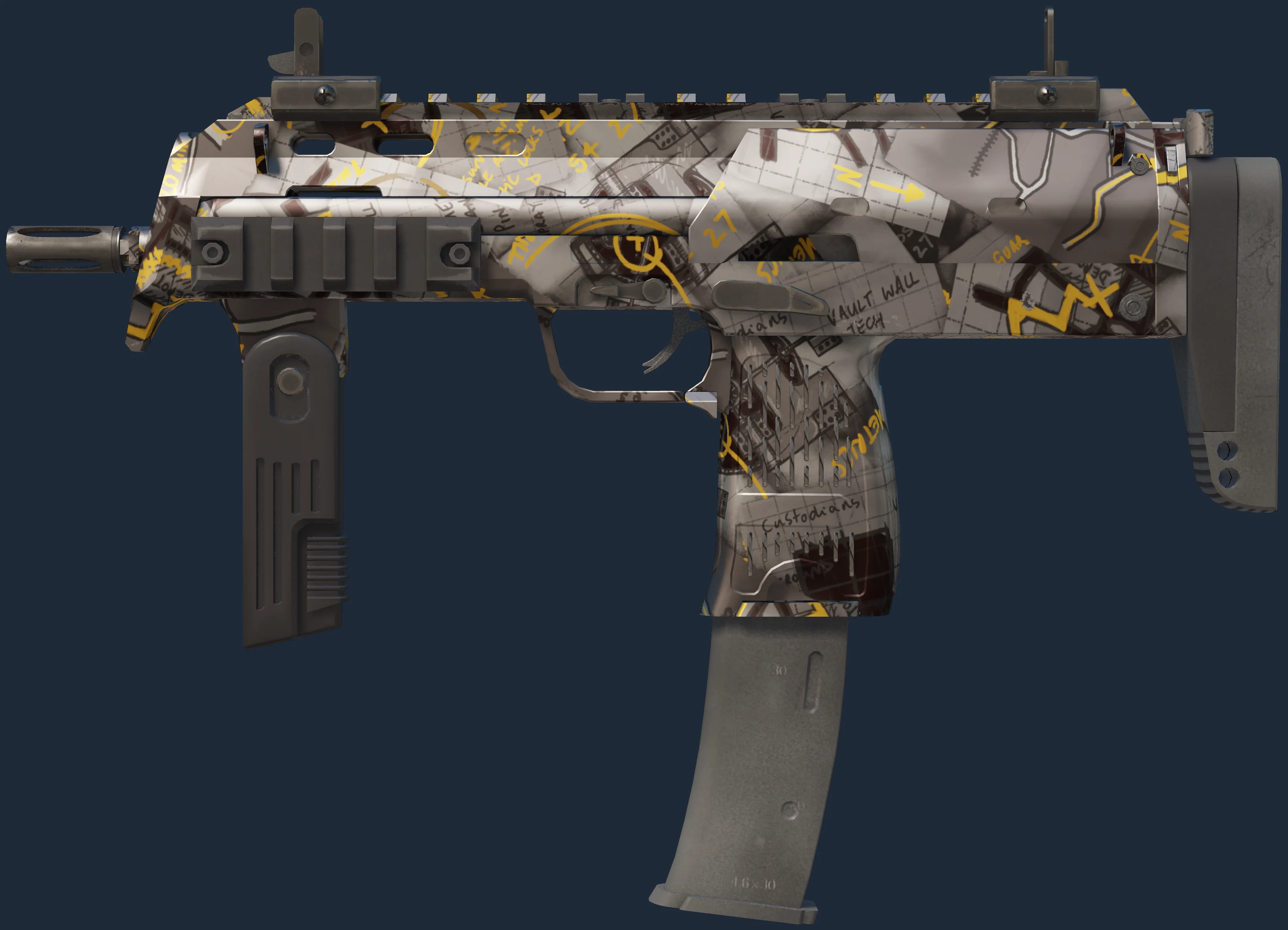 MP7 | Vault Heist Pattern