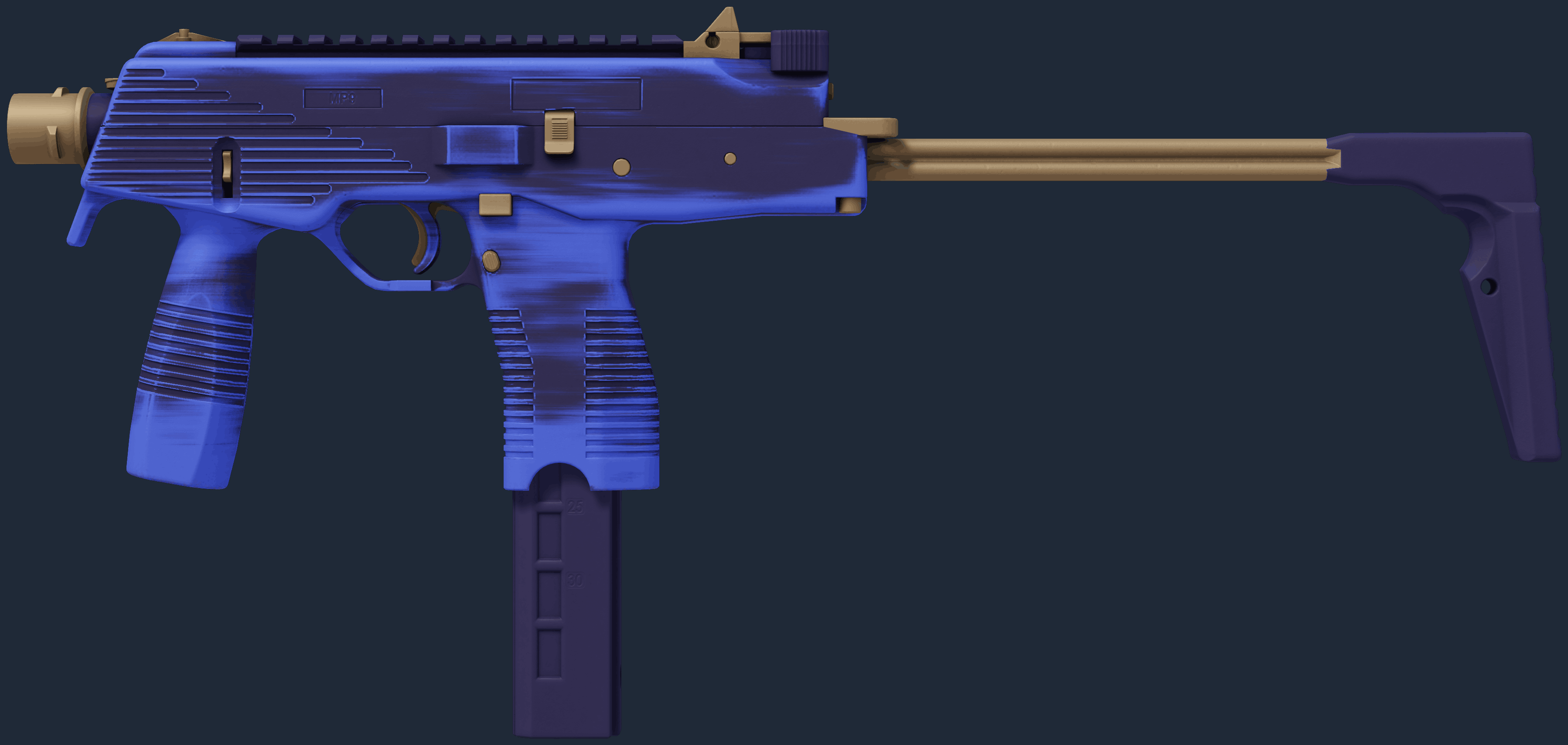 MP9 | Buff Blue Pattern