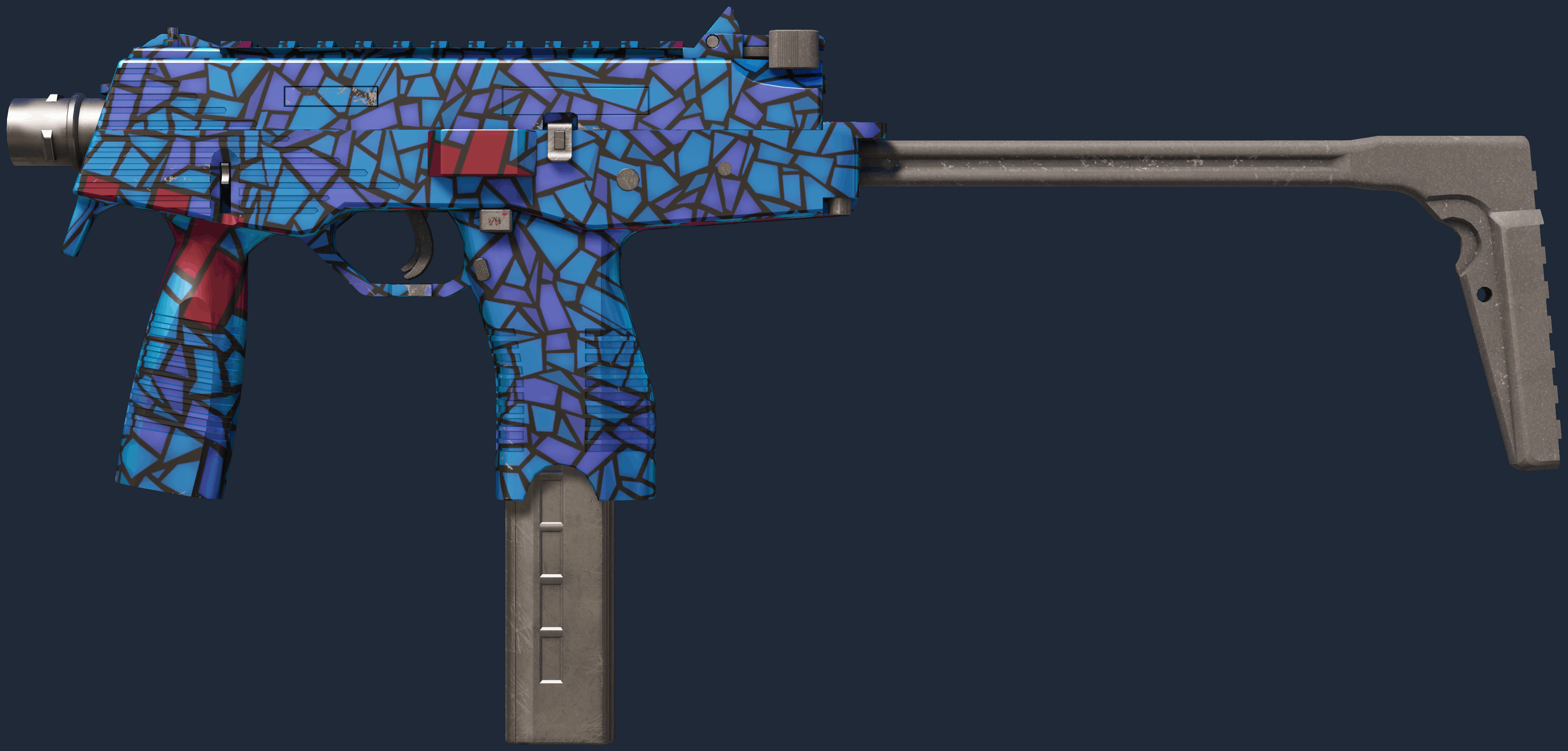 MP9 | Stained Glass Pattern