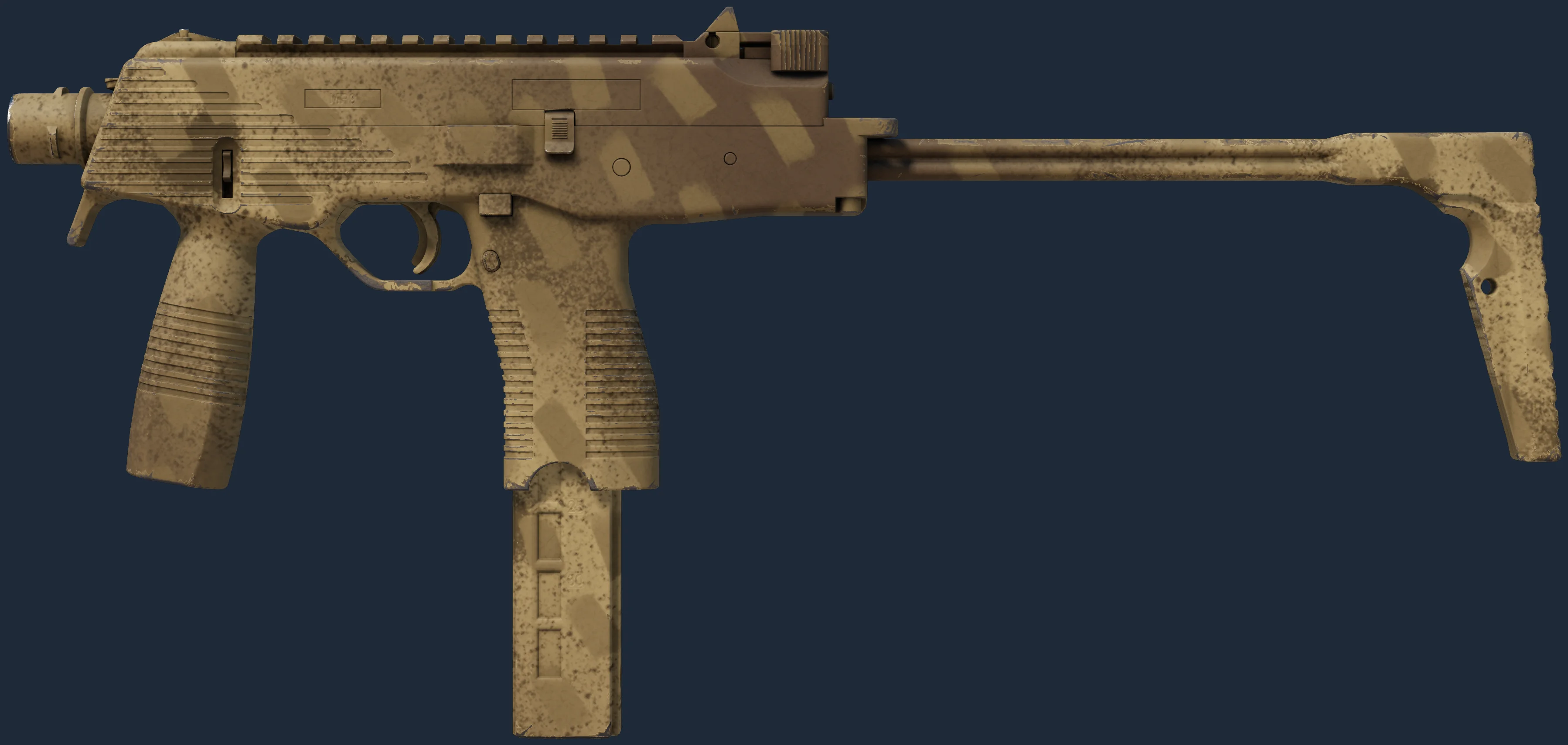 MP9 | Sand Dashed Pattern