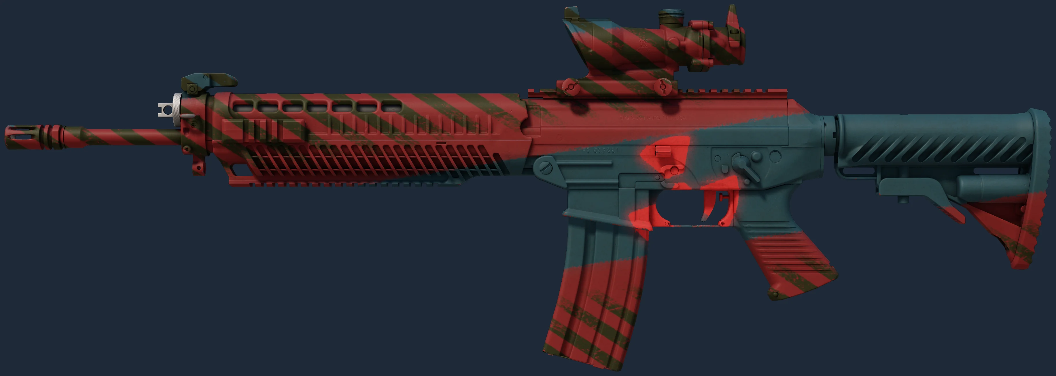 SG 553 | Fallout Warning Pattern