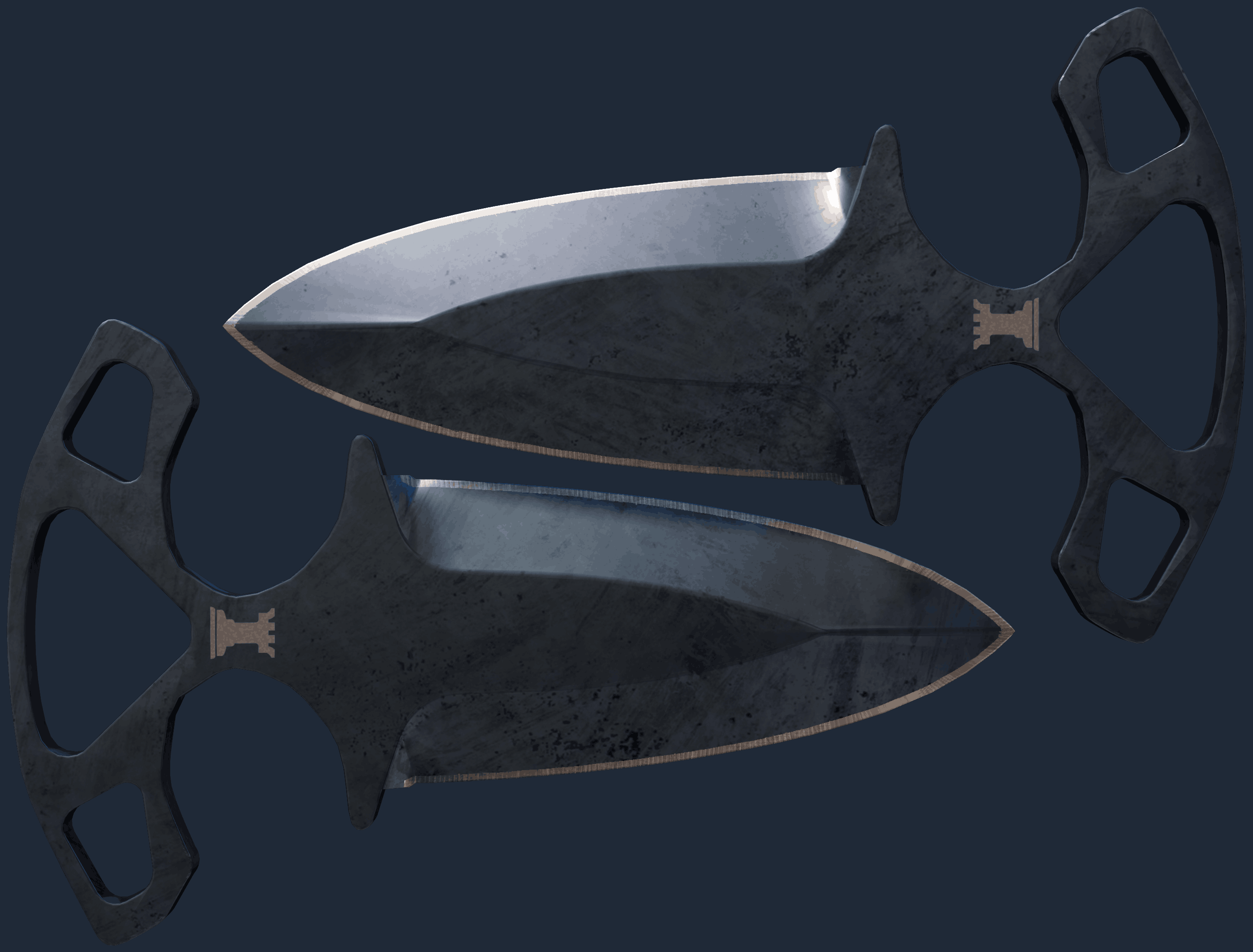 ★ Shadow Daggers | Blue Steel Pattern