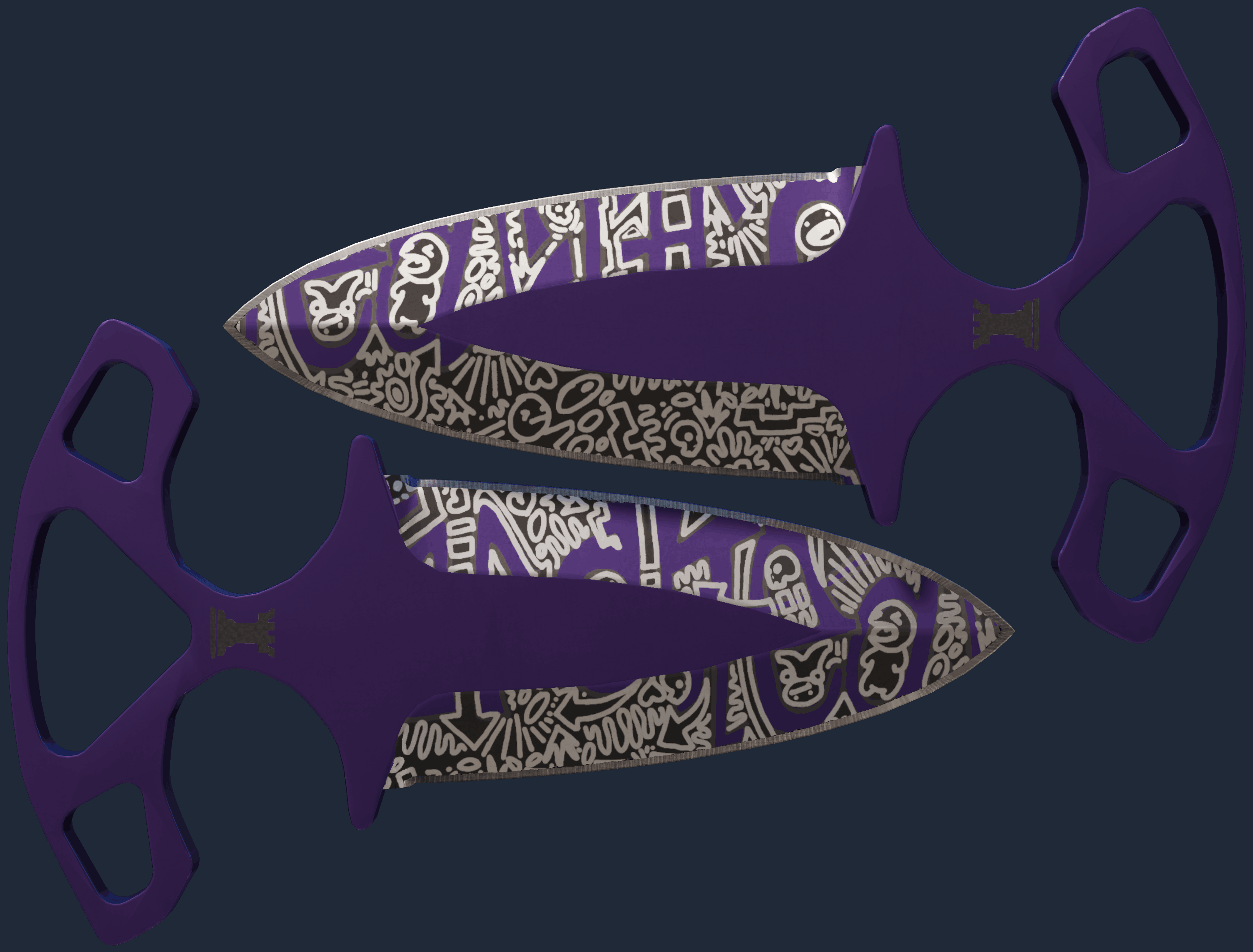 ★ Shadow Daggers | Freehand Pattern
