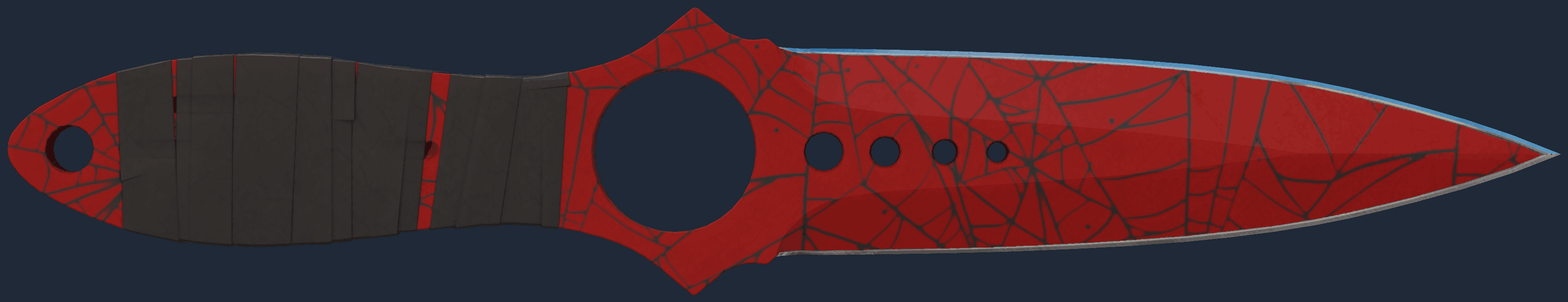 ★ Skeleton Knife | Crimson Web Pattern