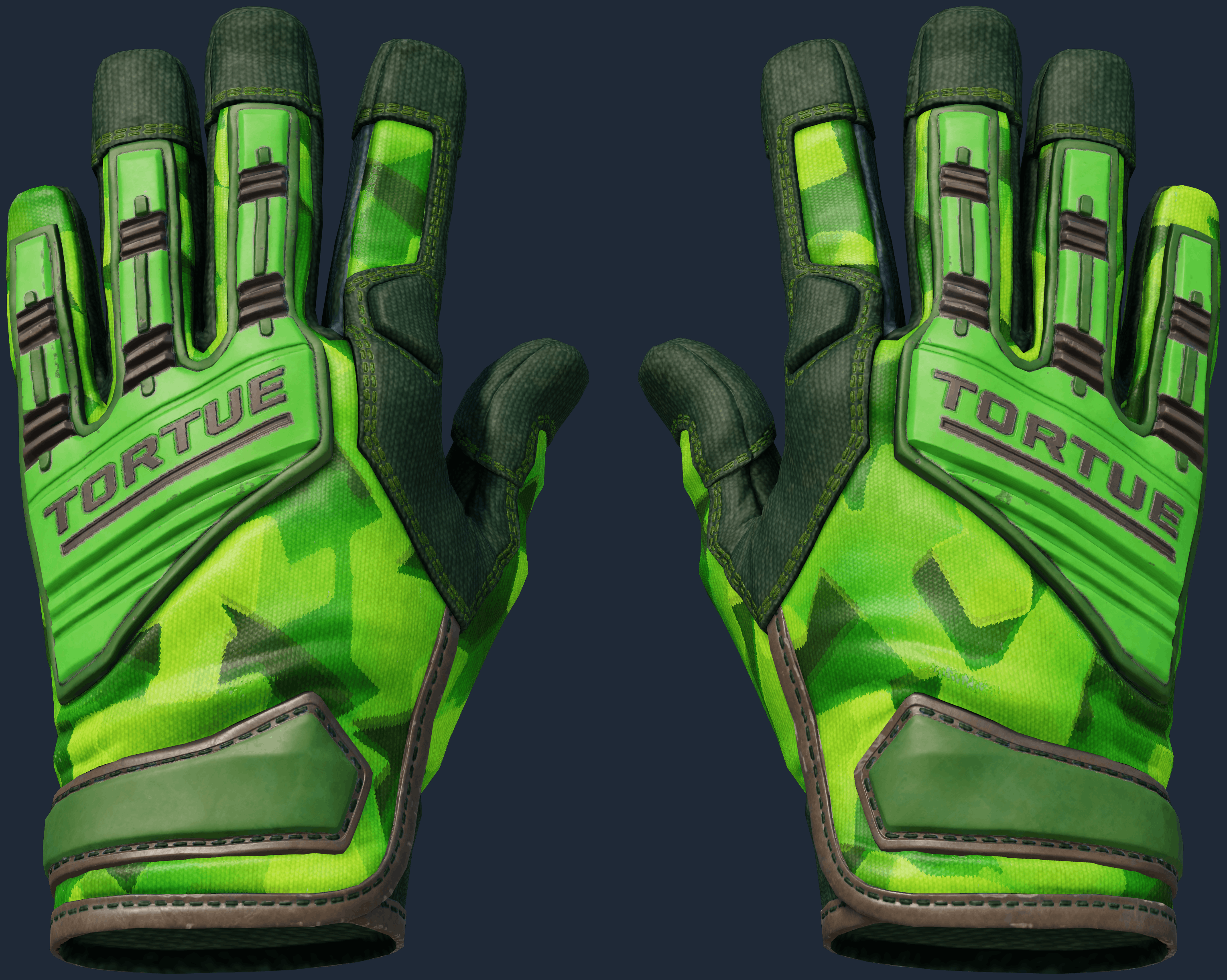 ★ Specialist Gloves | Lime Polycam Pattern