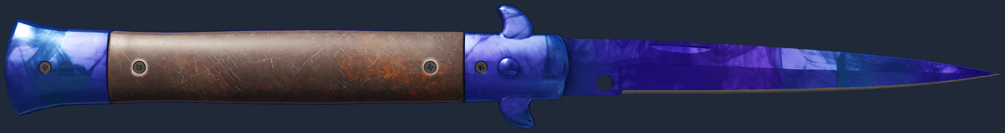 ★ Stiletto Knife | Doppler Sapphire Pattern