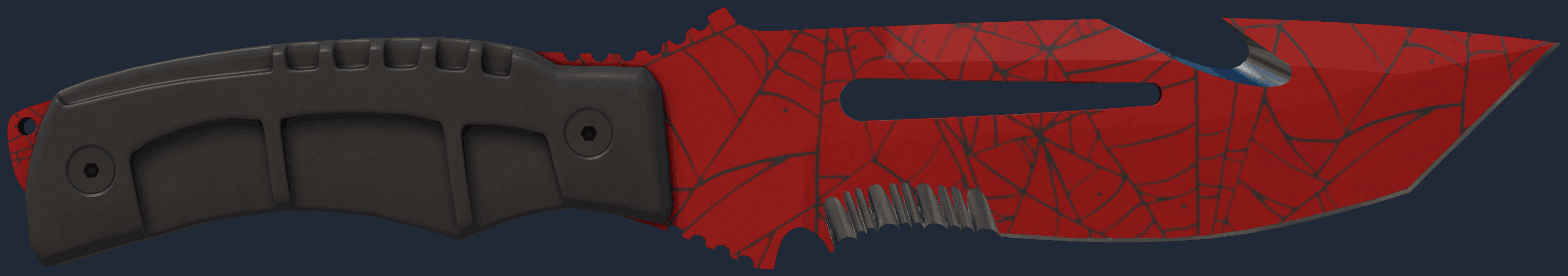 ★ Survival Knife | Crimson Web Pattern