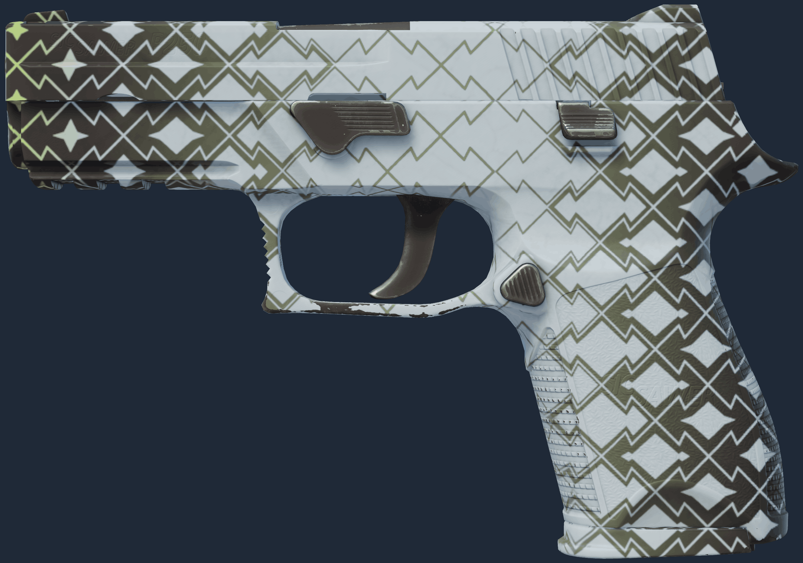 P250 | Mint Kimono Pattern