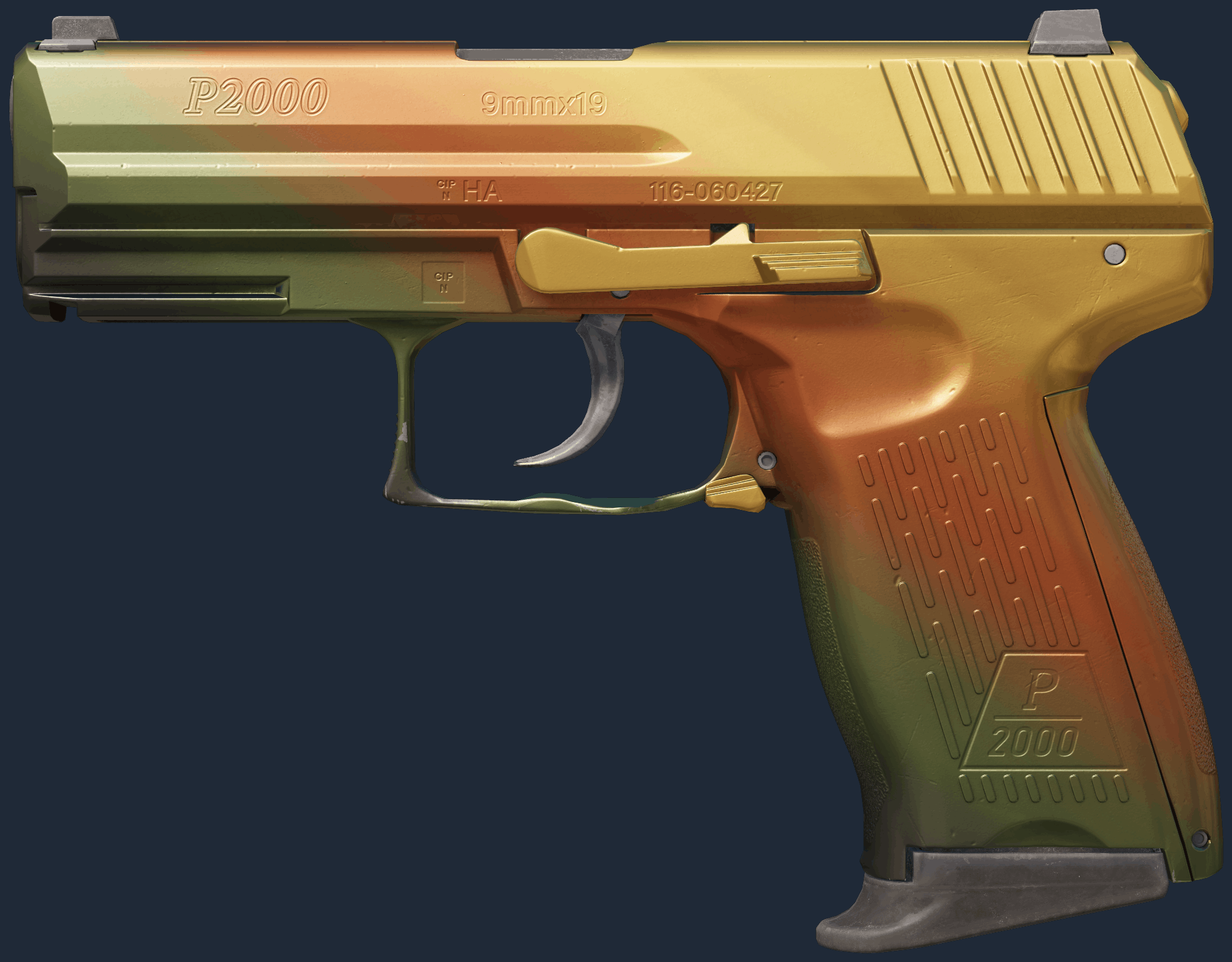 P2000 | Amber Fade Pattern
