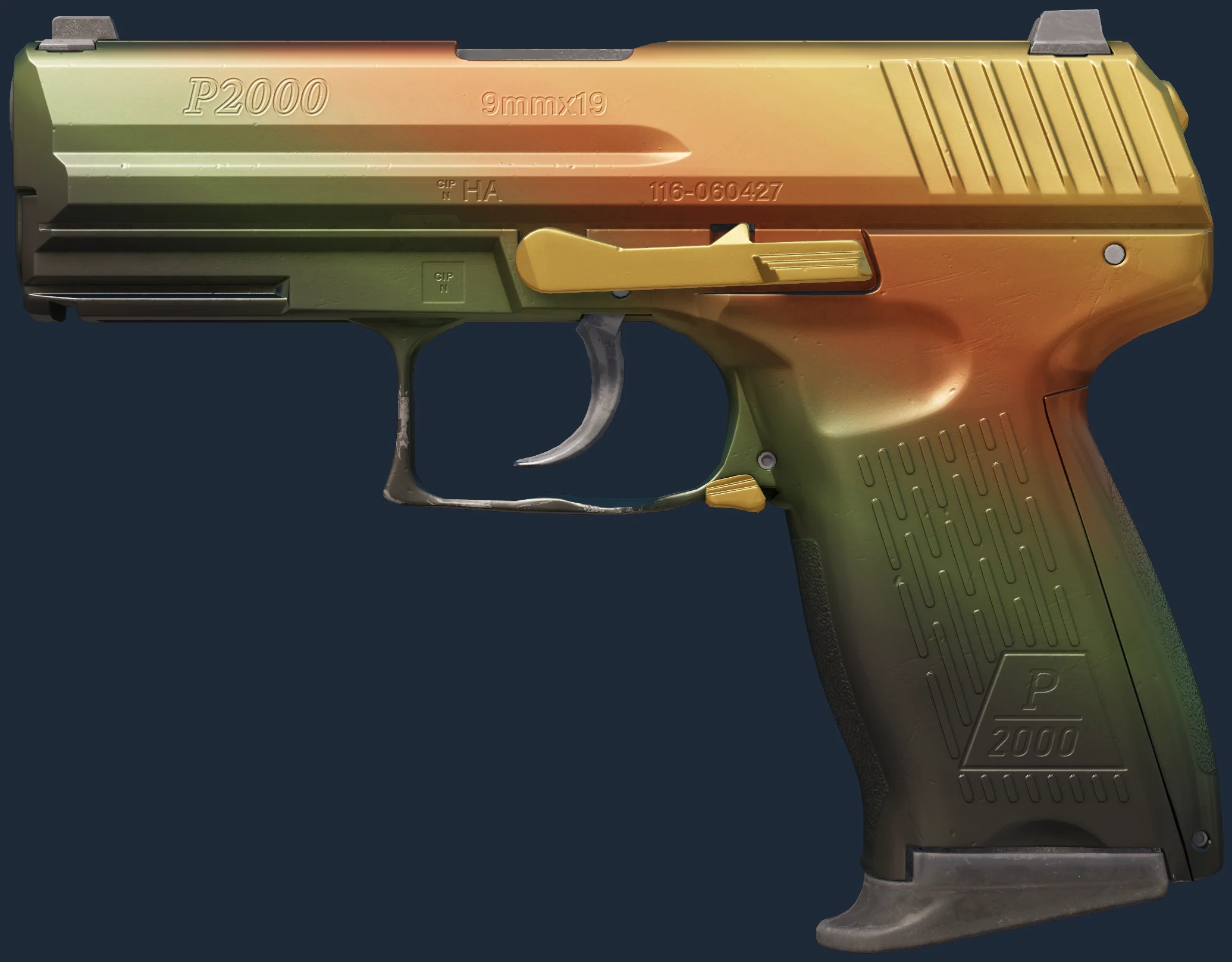 P2000 | Amber Fade Pattern