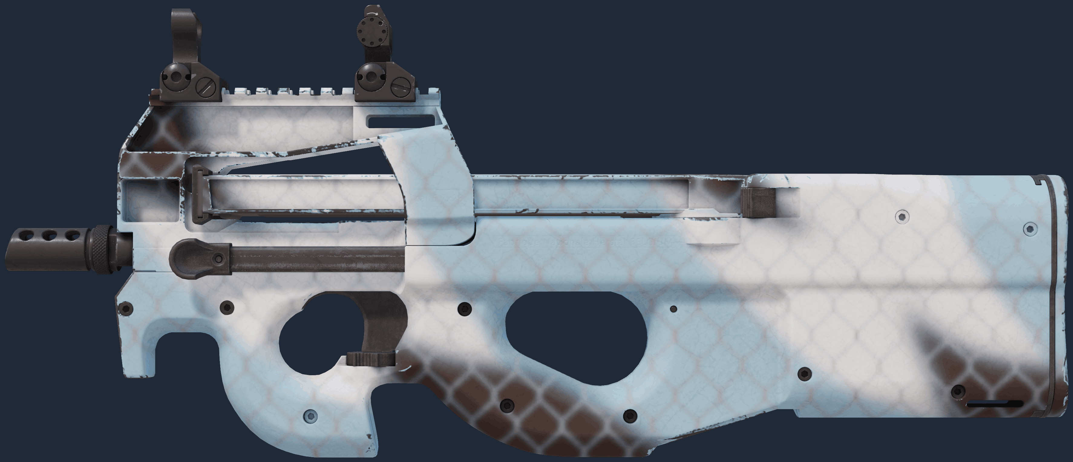 P90 | Glacier Mesh Pattern