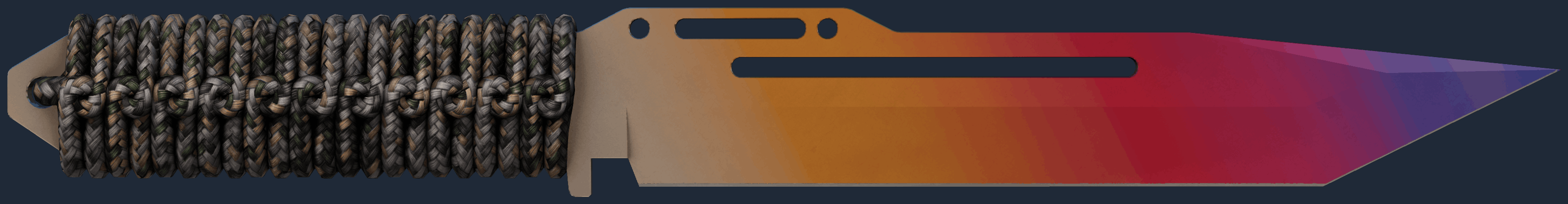 ★ Paracord Knife | Fade Pattern