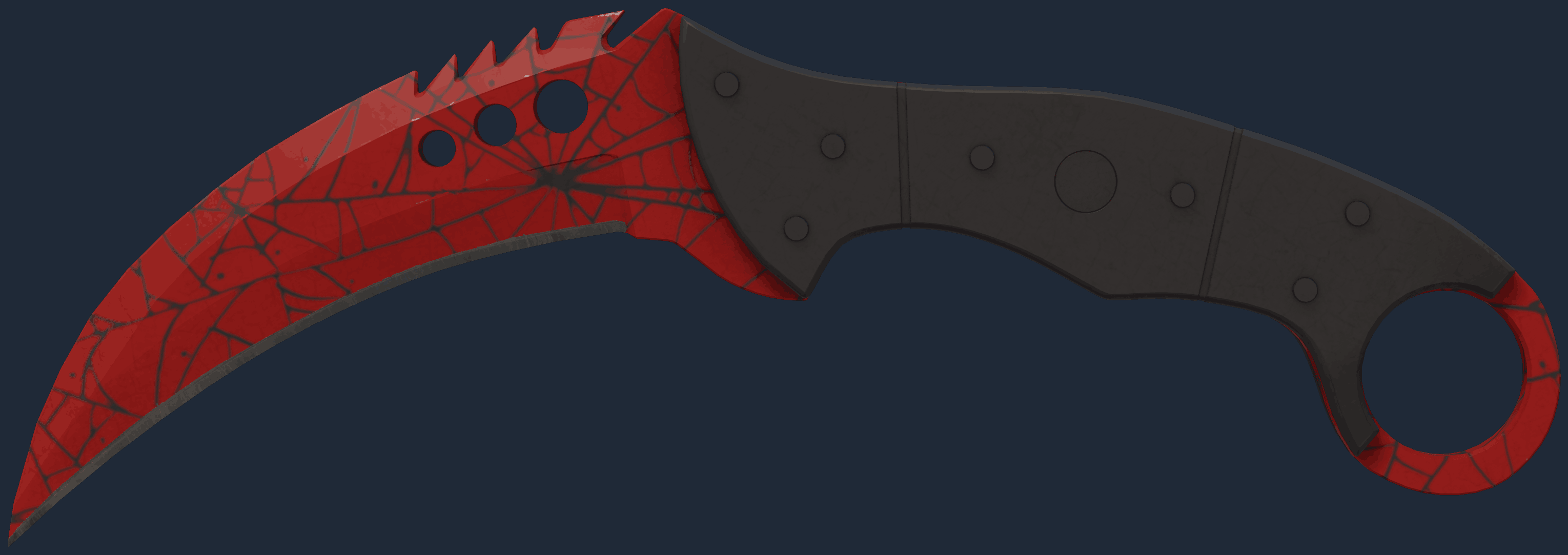 ★ Talon Knife | Crimson Web Pattern