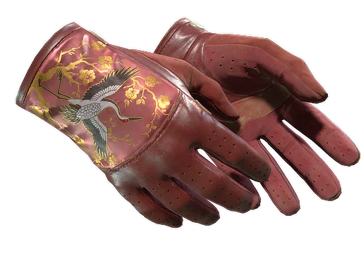 ★ Driver Gloves | Brocade Crane (Field-Tested)