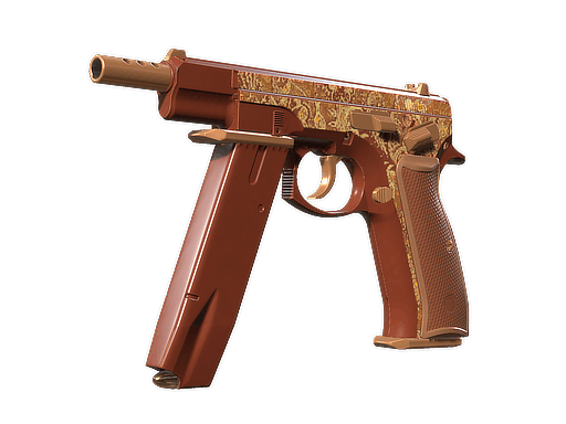 CZ75-Auto | Honey Paisley