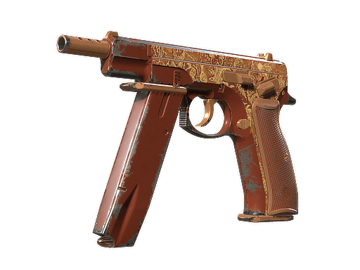 CZ75-Auto | Honey Paisley