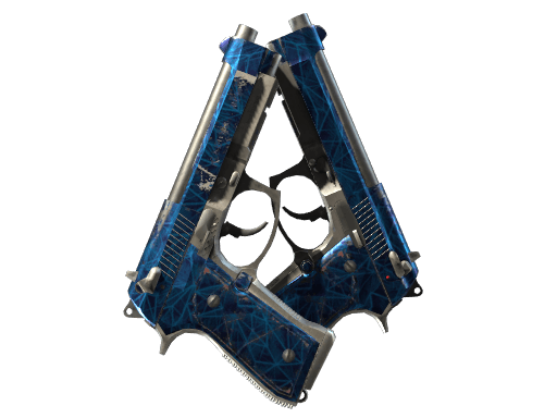 Dual Berettas | Cobalt Quartz