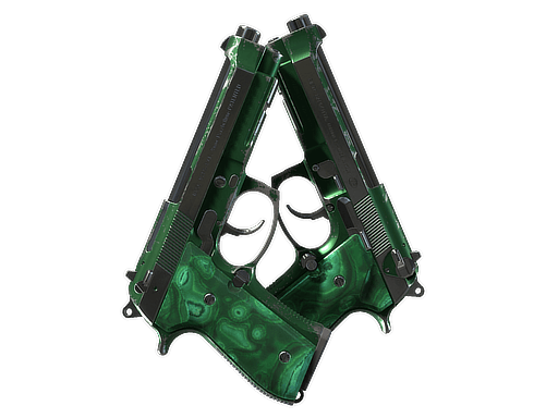 Dual Berettas | Polished Malachite