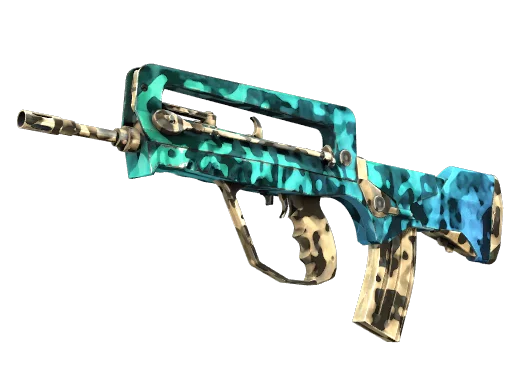 Souvenir FAMAS | Waters of Nephthys (Well-Worn)