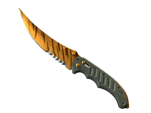 ★ Flip Knife  Tiger Tooth (FN)