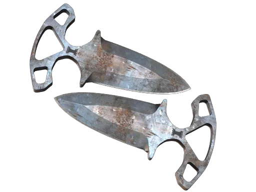 ★ Shadow Daggers | Rust Coat (Well-Worn)