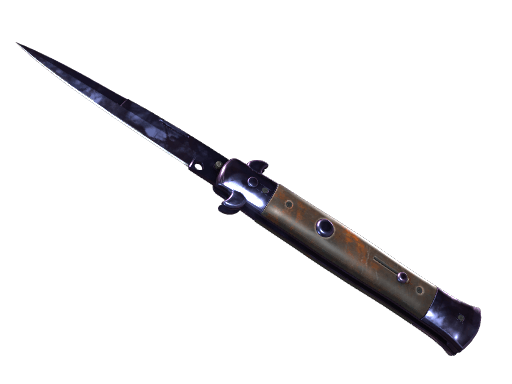 ★ Stiletto Knife | Doppler Black Pearl