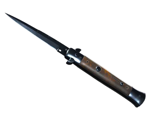 StatTrak ★ Stiletto Knife | Blue Steel (Factory New)
