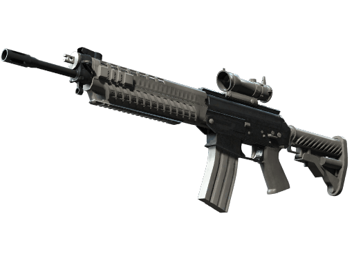 SG 553 | Damascus Steel