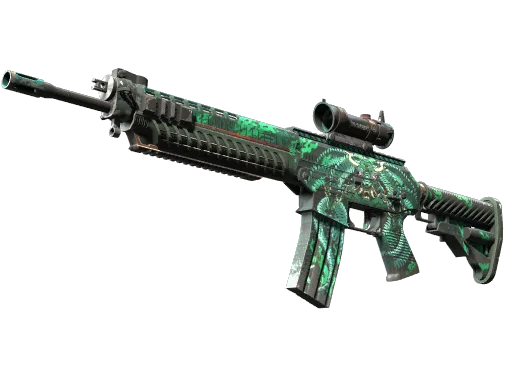 SG 553 | Dragon Tech (Field-Tested)