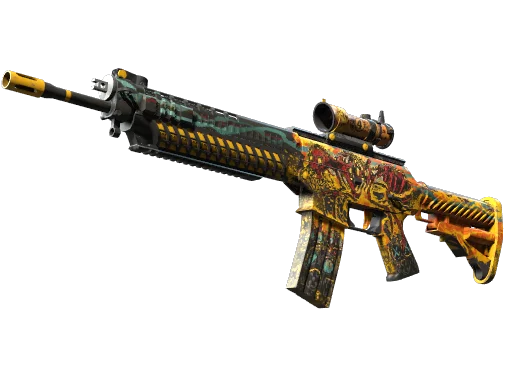 StatTrak SG 553 | Colony IV (Minimal Wear)