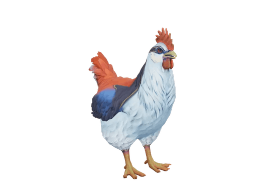 Pet Chicken | Catalana (Light Blue And Red)