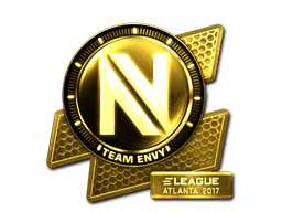 Sticker | Team EnVyUs (Gold) | Atlanta 2017