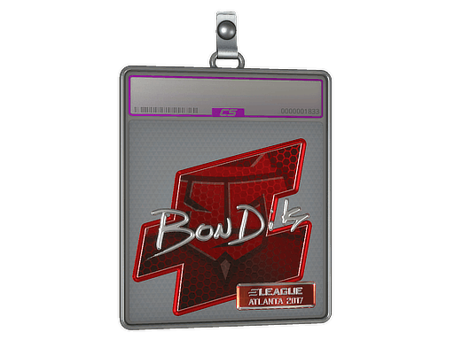 Sticker | bondik (Foil) | Atlanta 2017