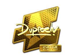 Sticker | dupreeh (Gold) | Atlanta 2017