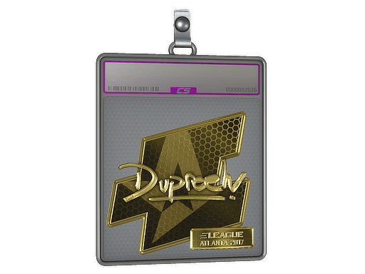 Sticker | dupreeh (Gold) | Atlanta 2017