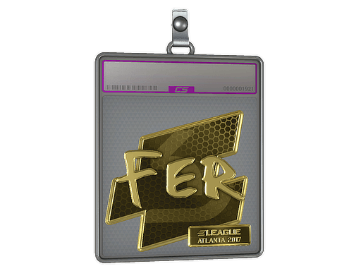 Sticker | fer (Gold) | Atlanta 2017