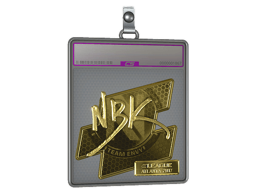 Sticker | NBK- (Gold) | Atlanta 2017