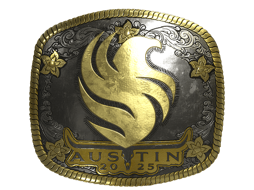Sticker | Falcons (Gold) | Austin 2025