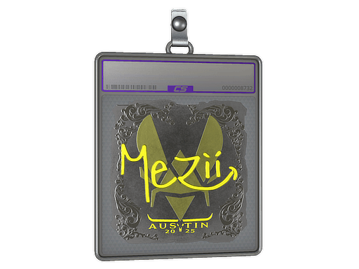 Sticker | mezii (Foil) | Austin 2025