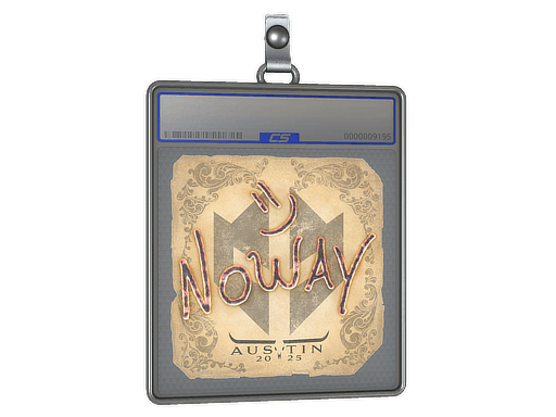 Sticker | noway | Austin 2025