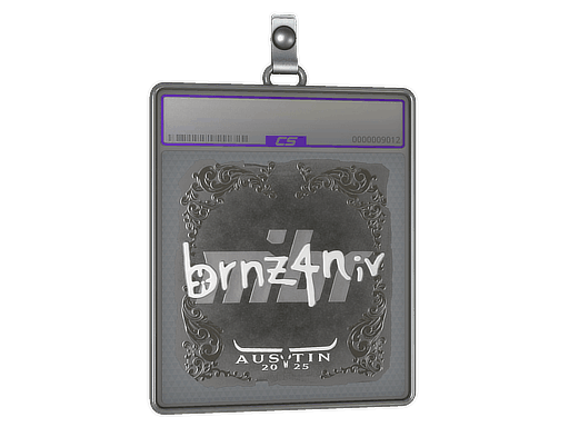 Sticker | brnz4n (Foil) | Austin 2025