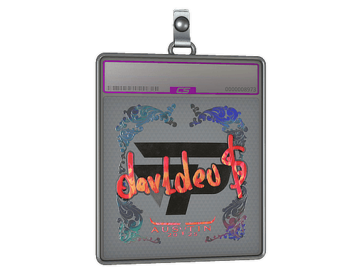 Sticker | dav1deuS (Holo) | Austin 2025
