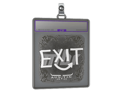 Sticker | exit (Foil) | Austin 2025