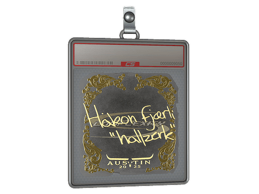 Sticker | hallzerk (Gold) | Austin 2025