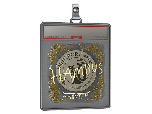 Sticker | hampus (Gold) | Austin 2025