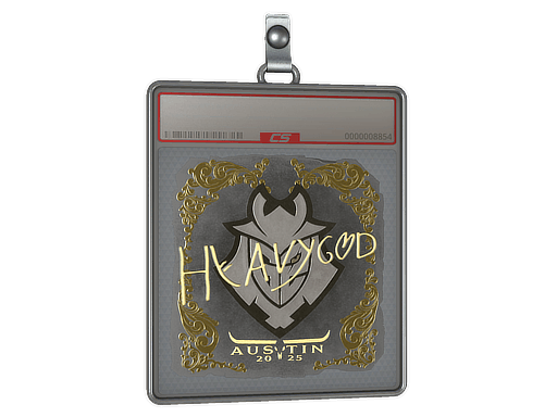 Sticker | Heavygod (Gold) | Austin 2025